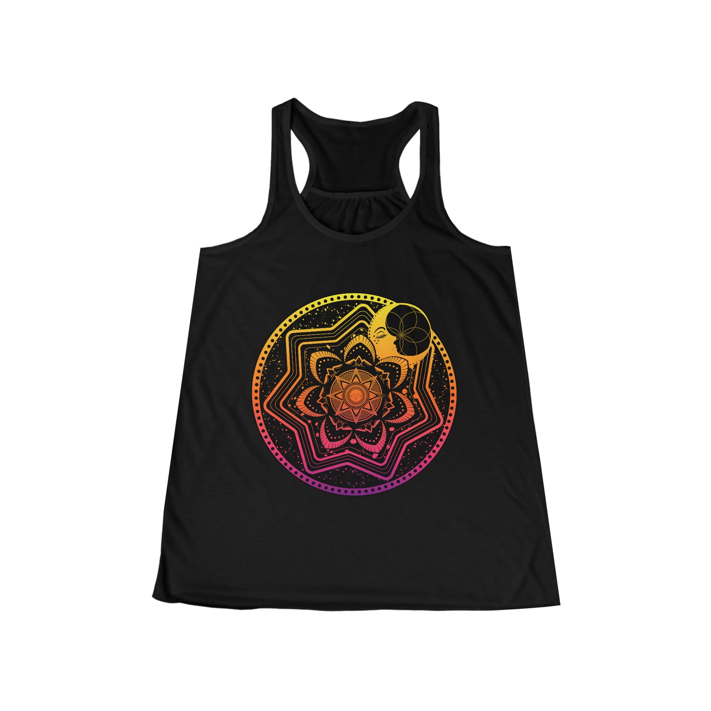 Sunset Mandala Womens Tank (6 colors)